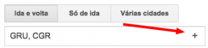 Google Flights - Múltiplas Origens